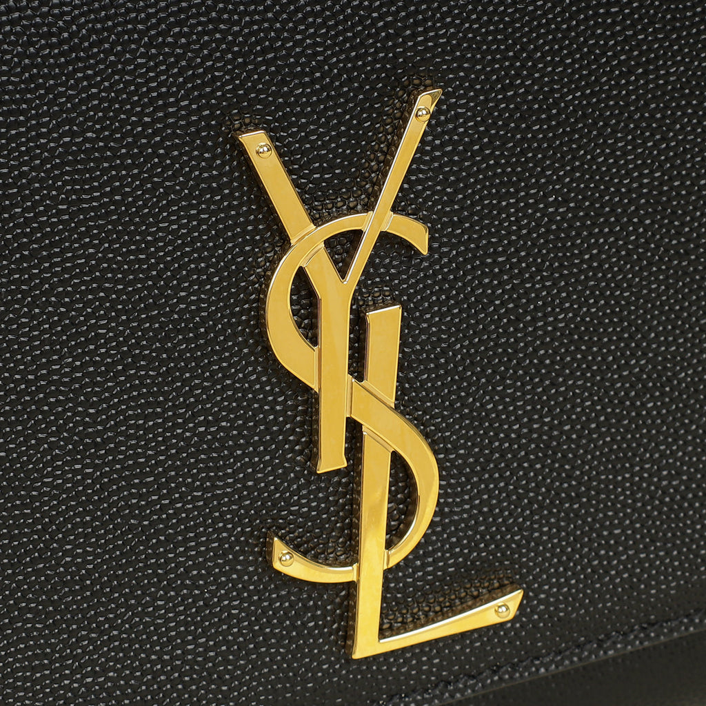 YSL Black Kate Flap Bag