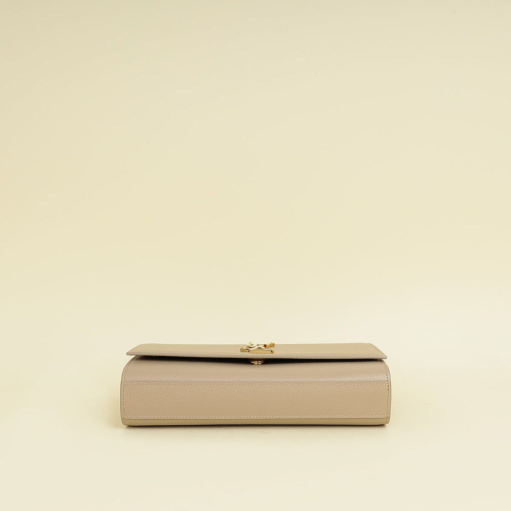YSL Beige Kate Medium Flap Bag