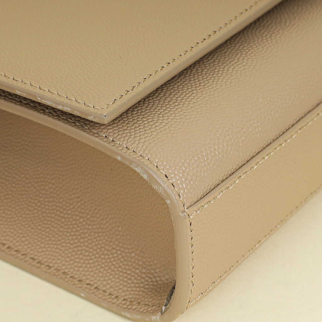 YSL Beige Kate Medium Flap Bag