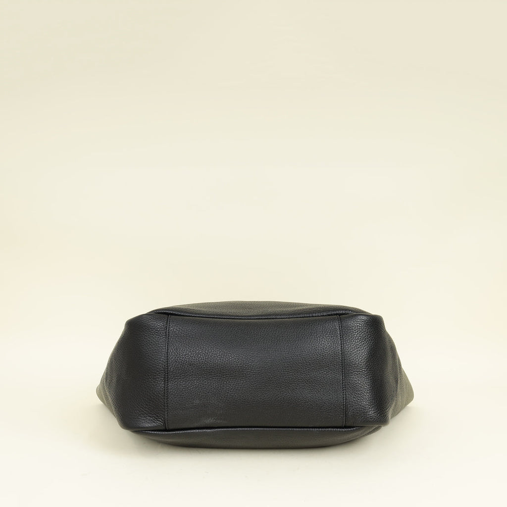 YSL Black Le 5 à 7 Bea Tote Bag