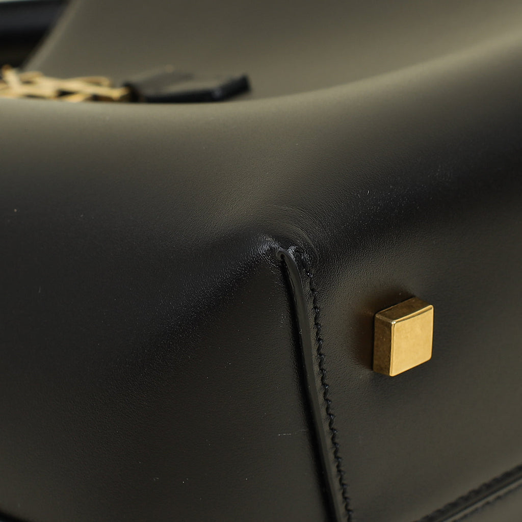 YSL Black Le 37 Bucket Bag
