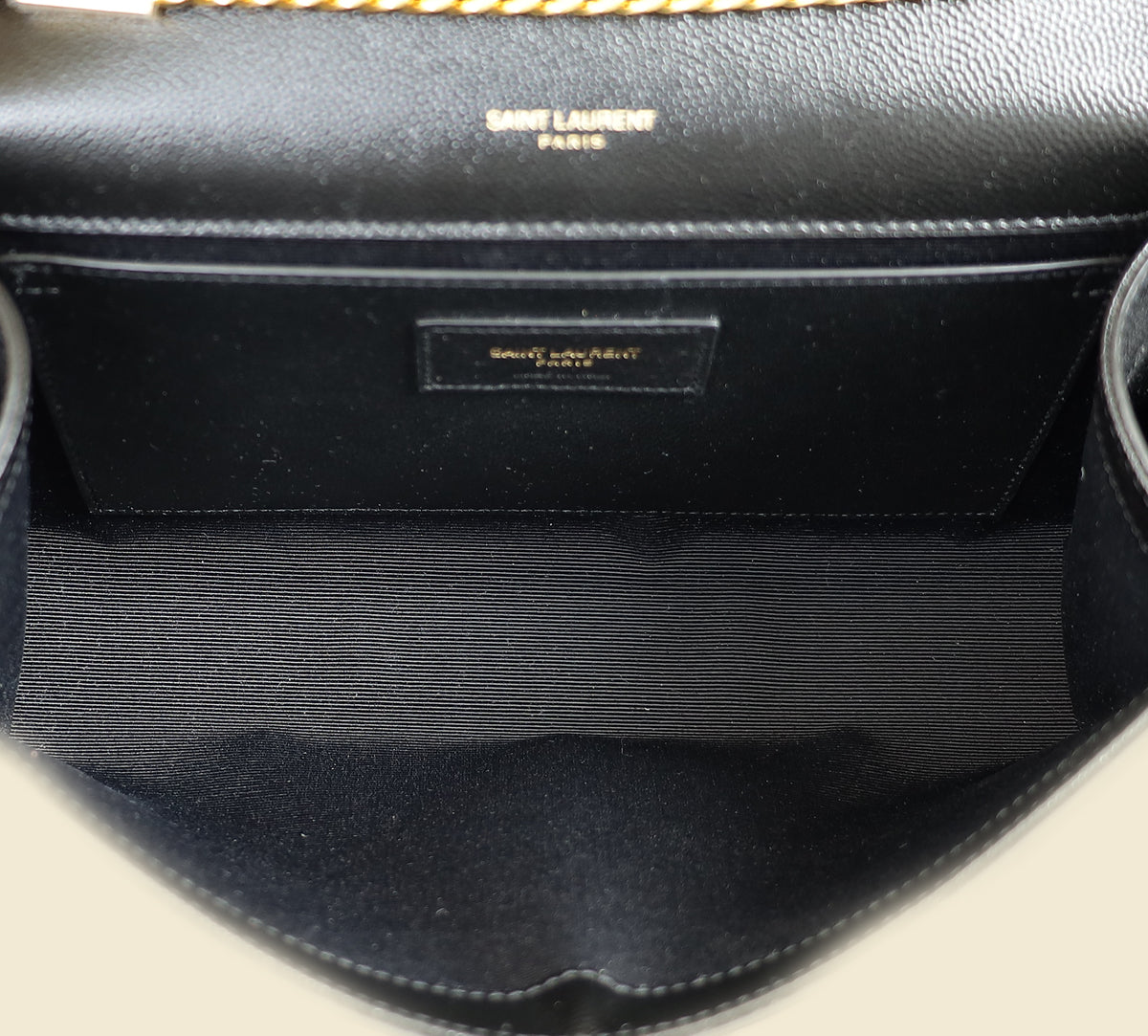 YSL Black Kate Tassel Medium Shoulder Bag