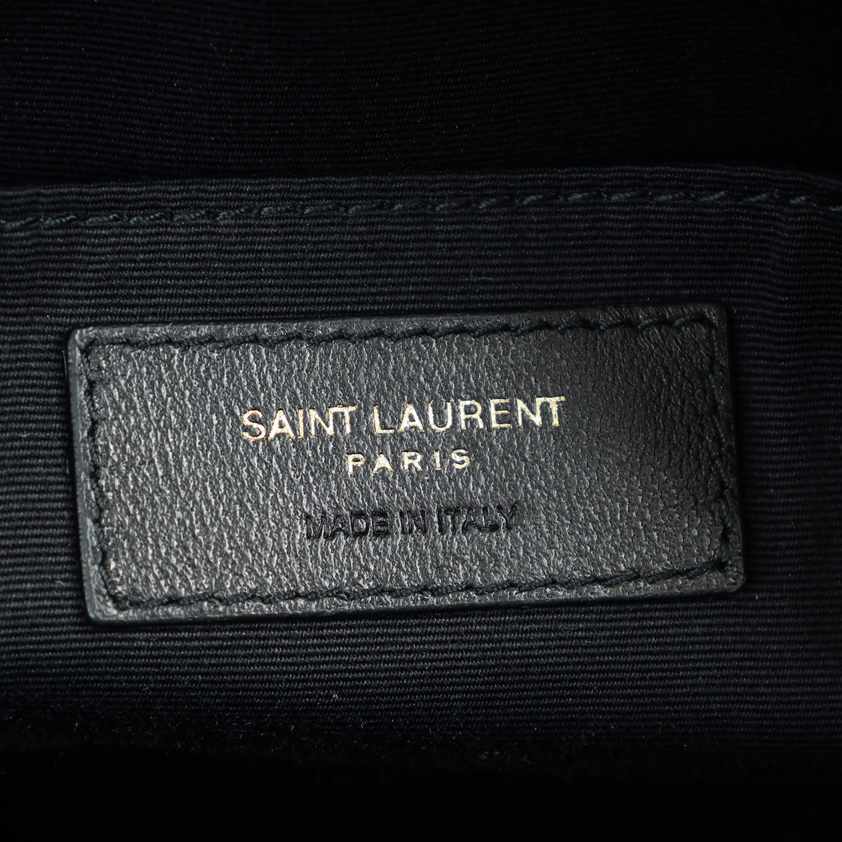 YSL Black Lou Camera Quilted Bag