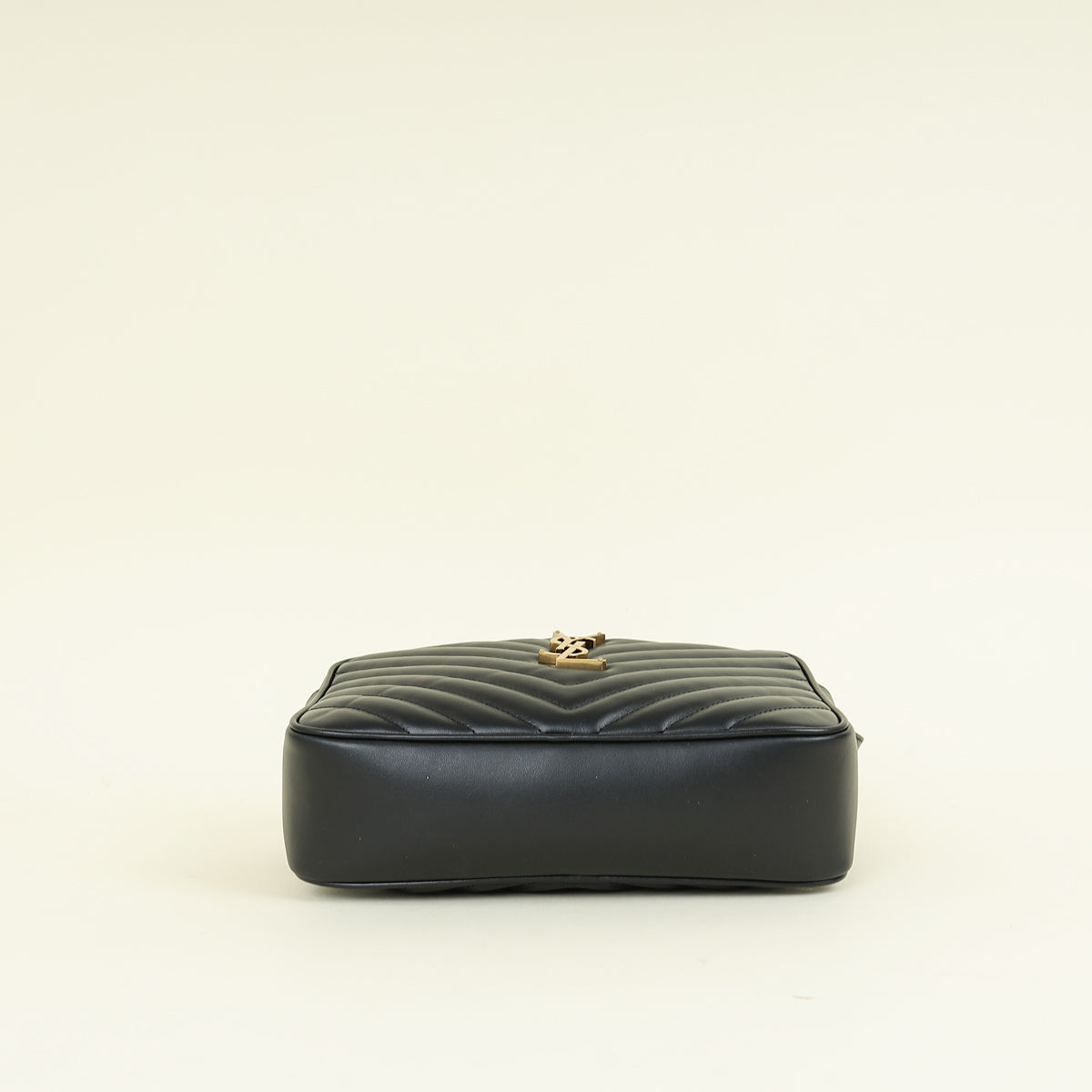 YSL Black Lou Camera Quilted Bag