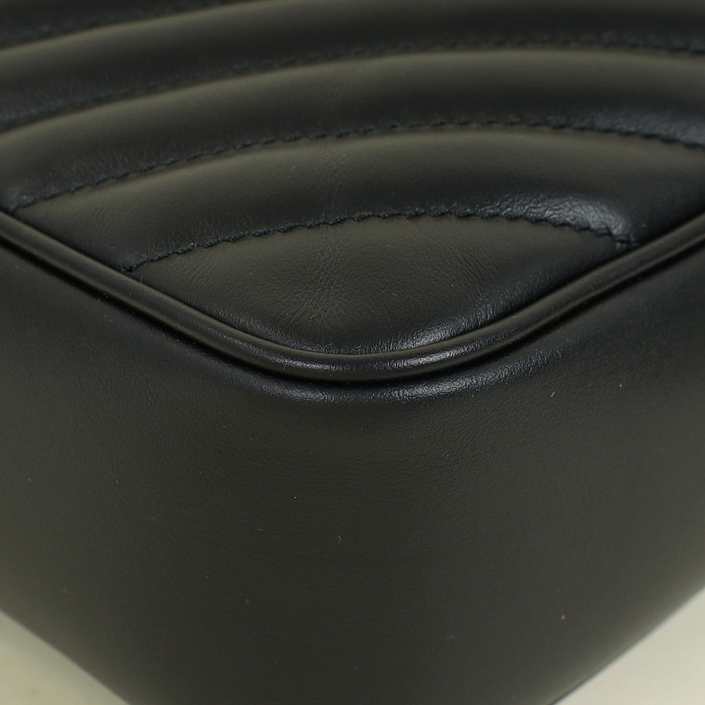 YSL Black Lou Camera Quilted Bag
