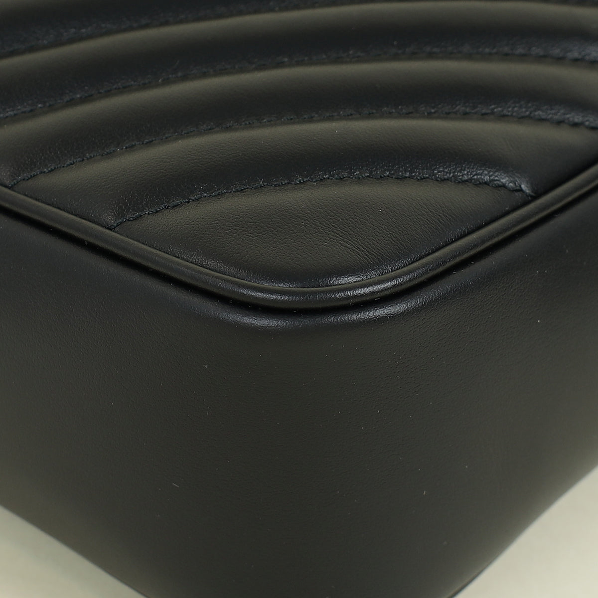 YSL Black Lou Camera Quilted Bag