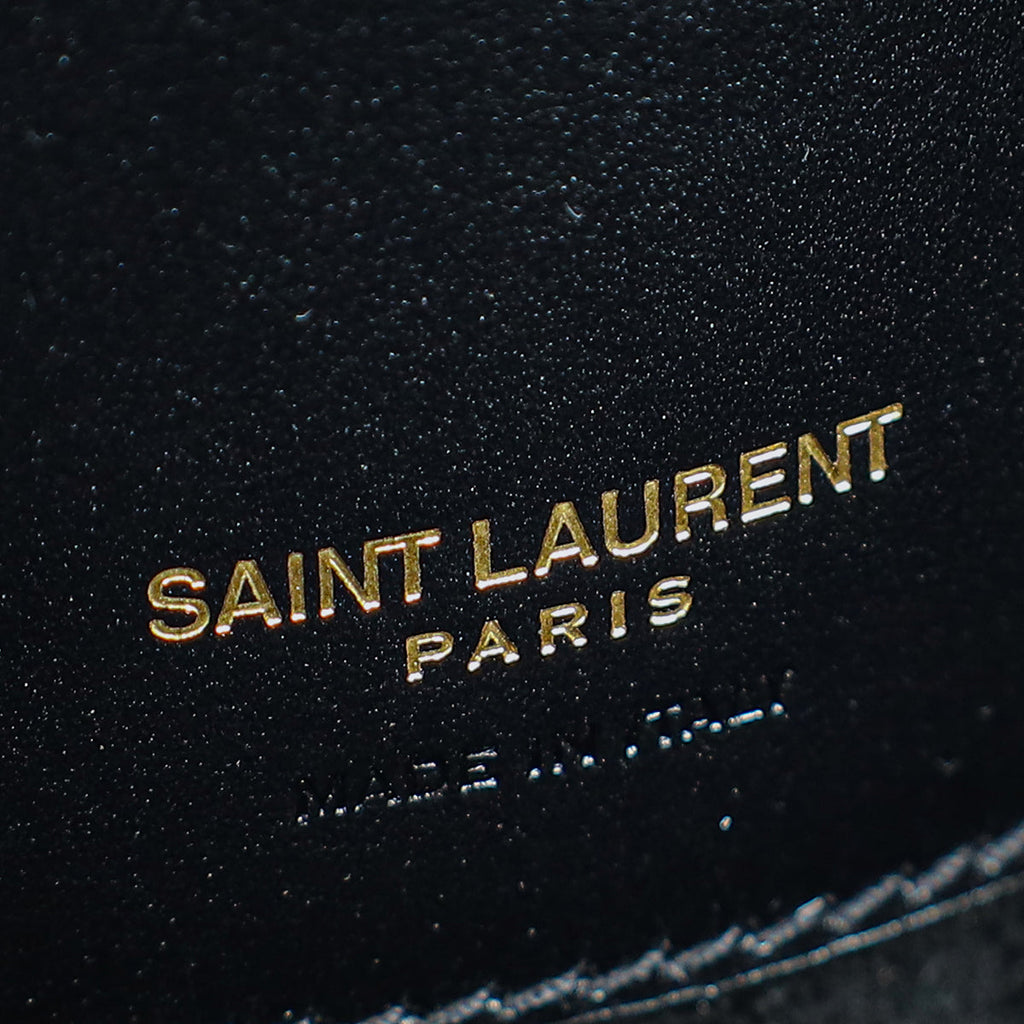 YSL Black Le 37 Bucket Bag
