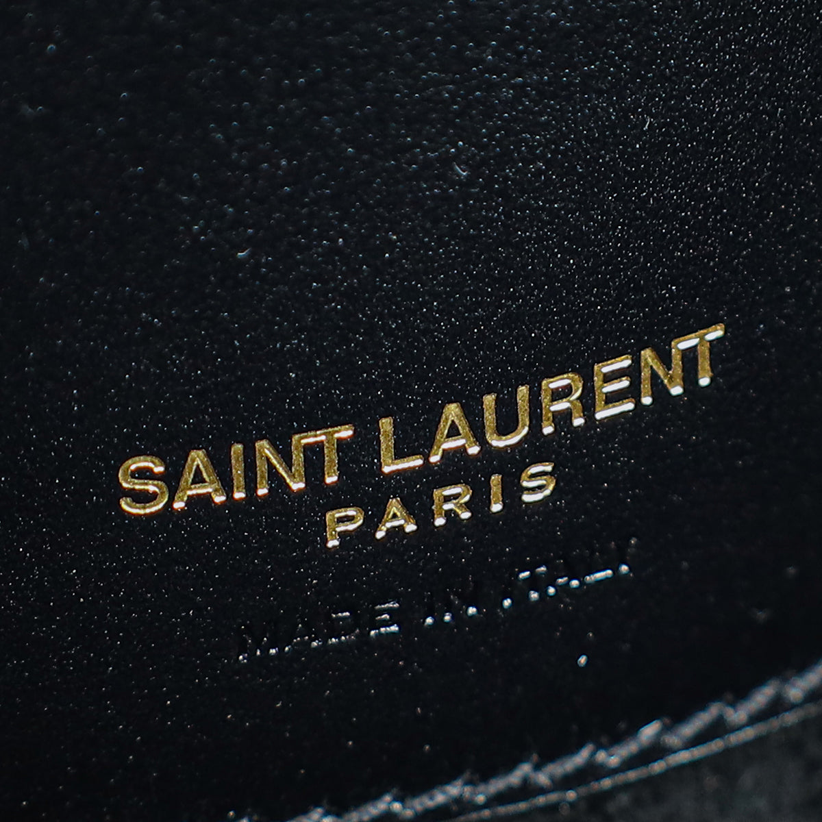 YSL Black Le 37 Bucket Bag