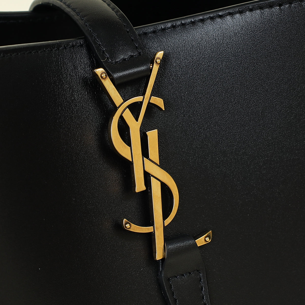 YSL Black Le 37 Bucket Bag