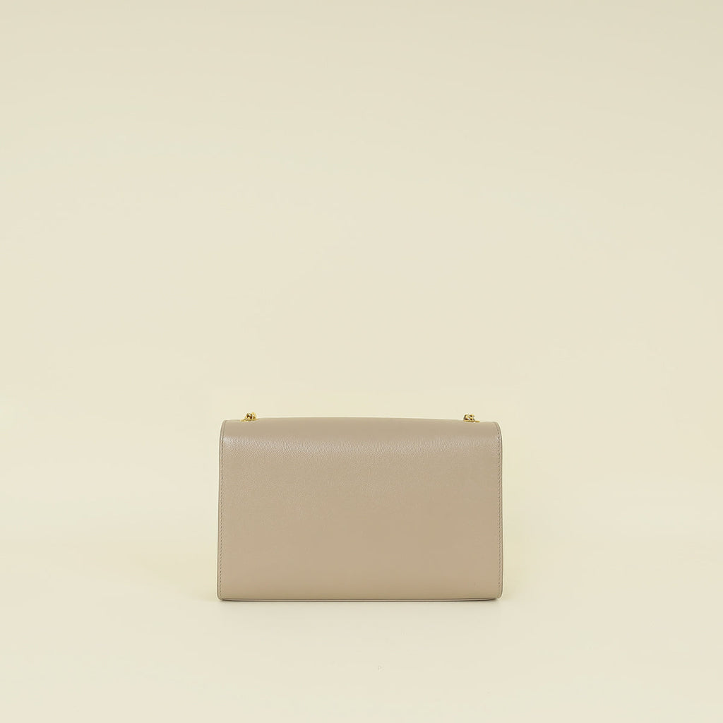 YSL Dark Beige Kate Chain Shoulder Bag