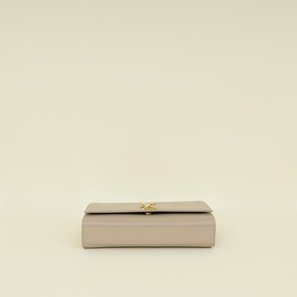 YSL Dark Beige Kate Chain Shoulder Bag