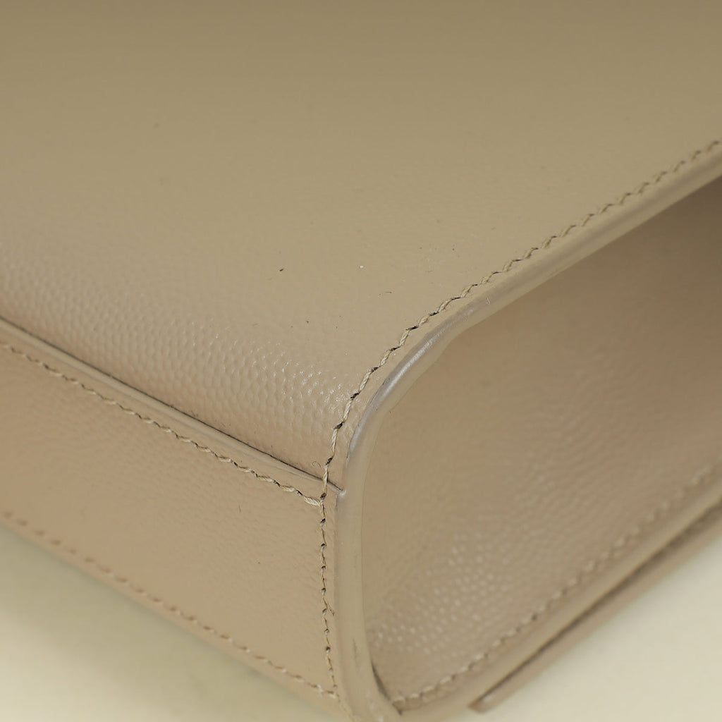 YSL Dark Beige Kate Chain Shoulder Bag