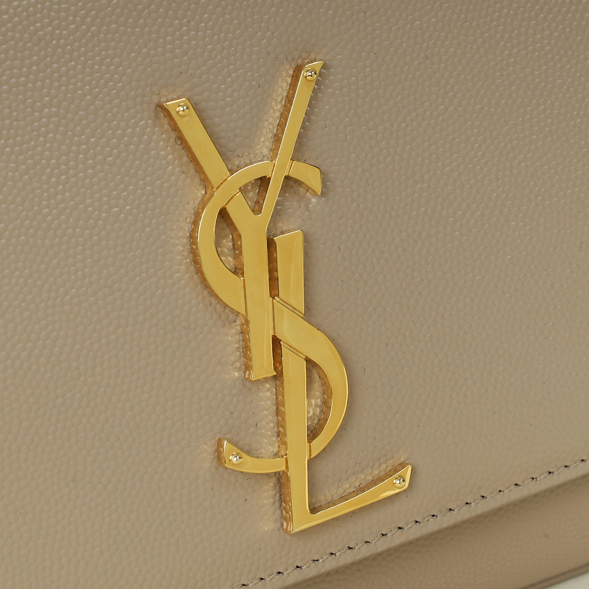 YSL Dark Beige Kate Chain Shoulder Bag