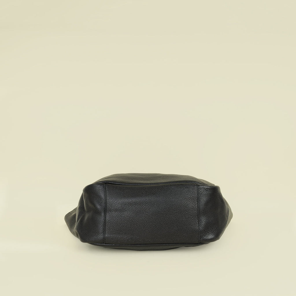 YSL Black Le 5 à 7 Bea Tote Bag