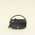 YSL Black Voltaire Top Handle Bag
