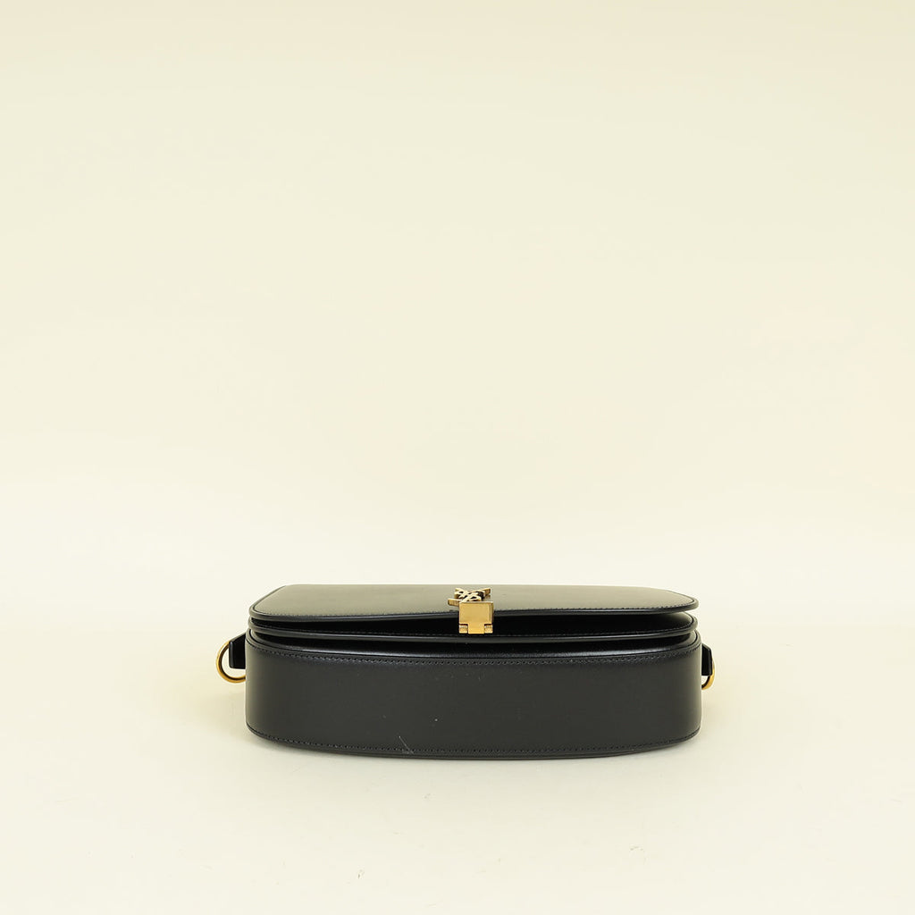 YSL Black Voltaire Top Handle Bag