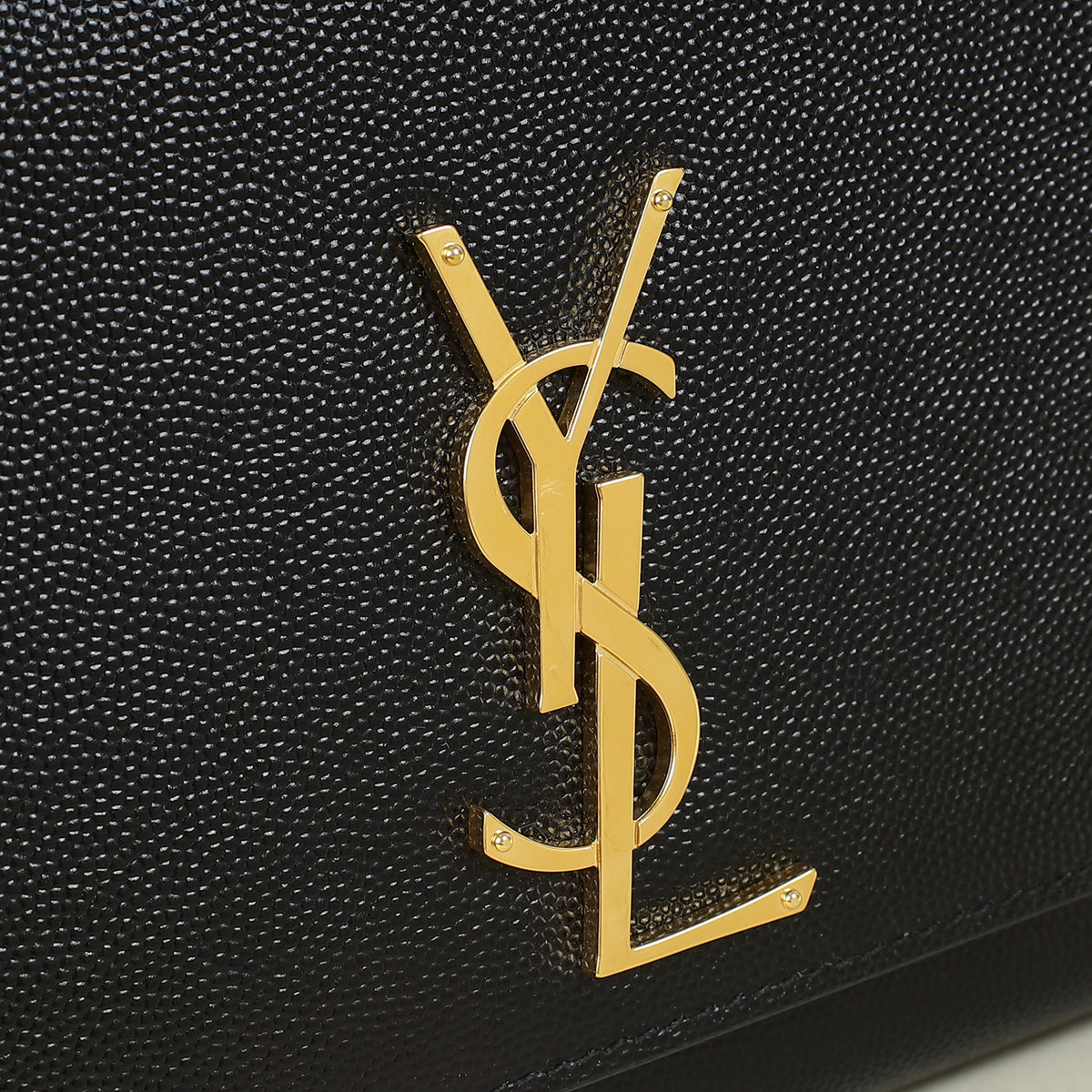 YSL Black Kate Chain Medium Shoulder Bag