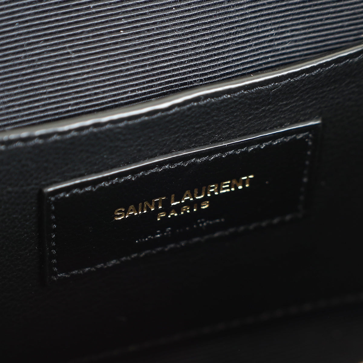 YSL Blanc Vintage Mix Quilt Envelope Small Shoulder Bag