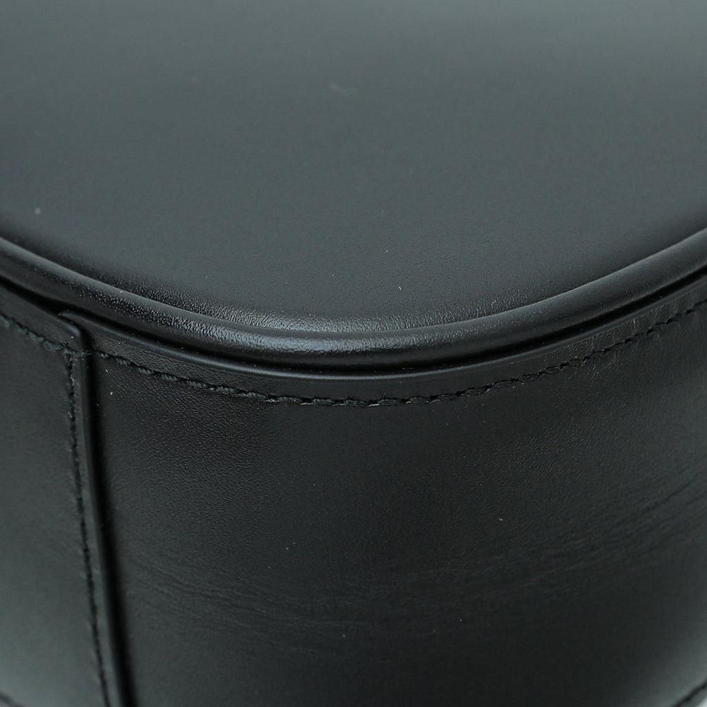 YSL Black LE 5 À 7 Hobo Bag