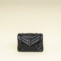 YSL So Black Loulou Small Shoulder Bag