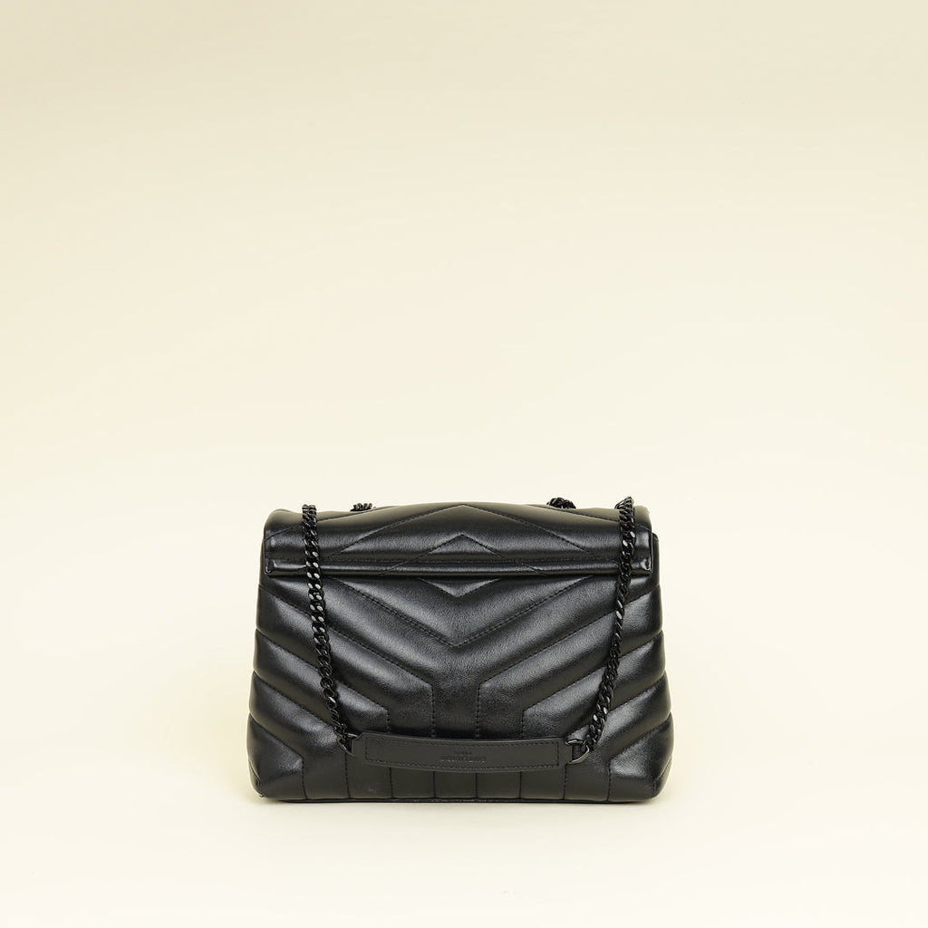 YSL So Black Loulou Small Shoulder Bag