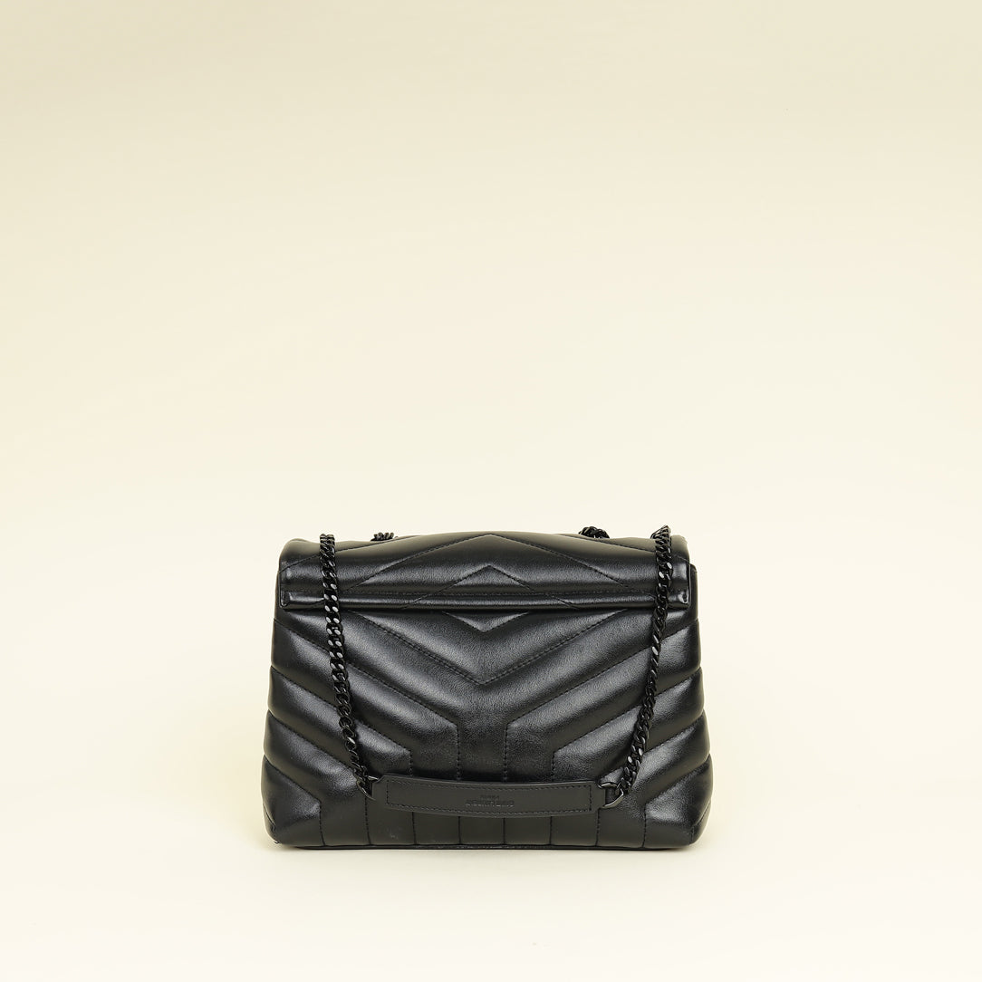 YSL So Black Loulou Small Shoulder Bag