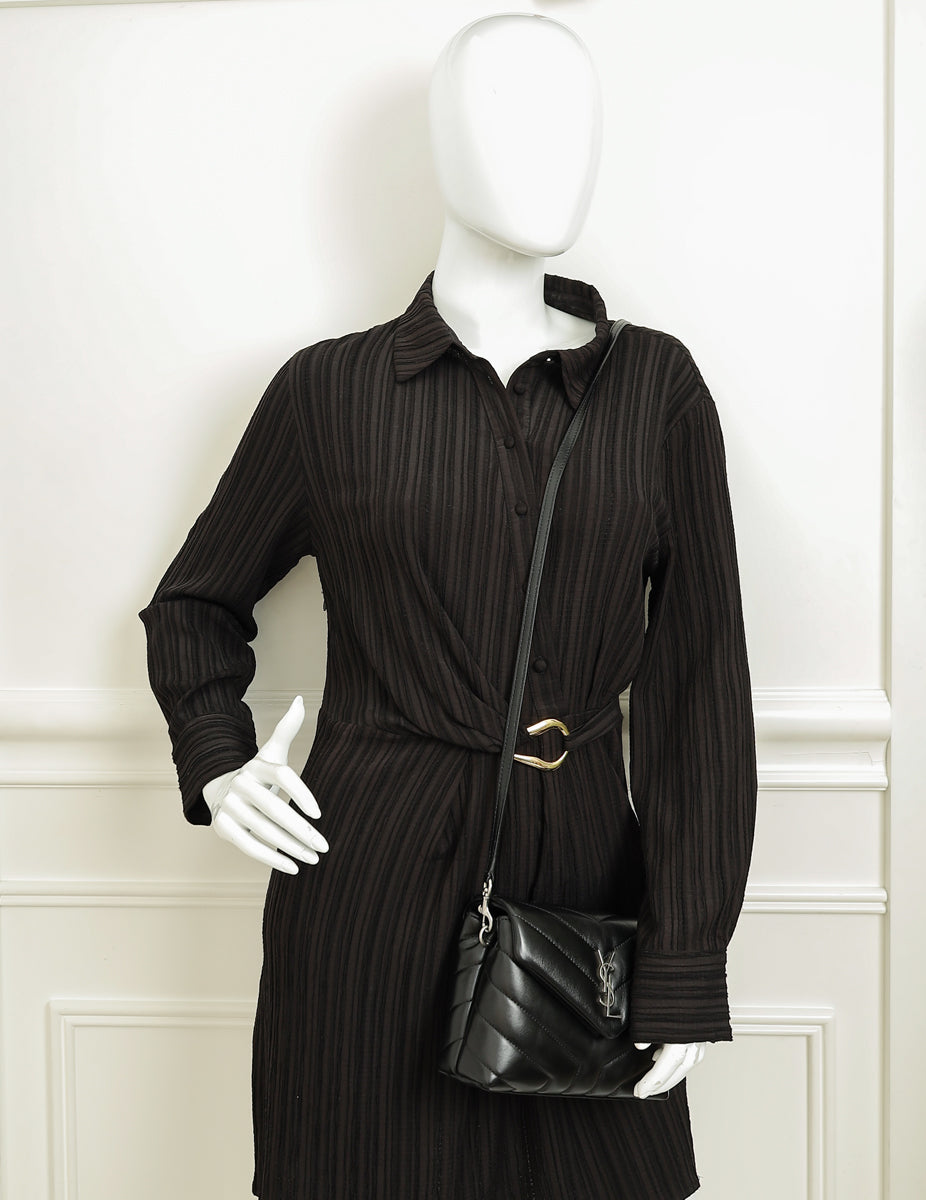 YSL Black LouLou Toy Shoulder Bag