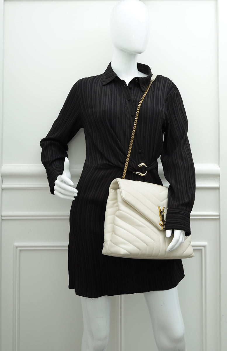 YSL Blank Vintage Loulou Medium Shoulder Bag