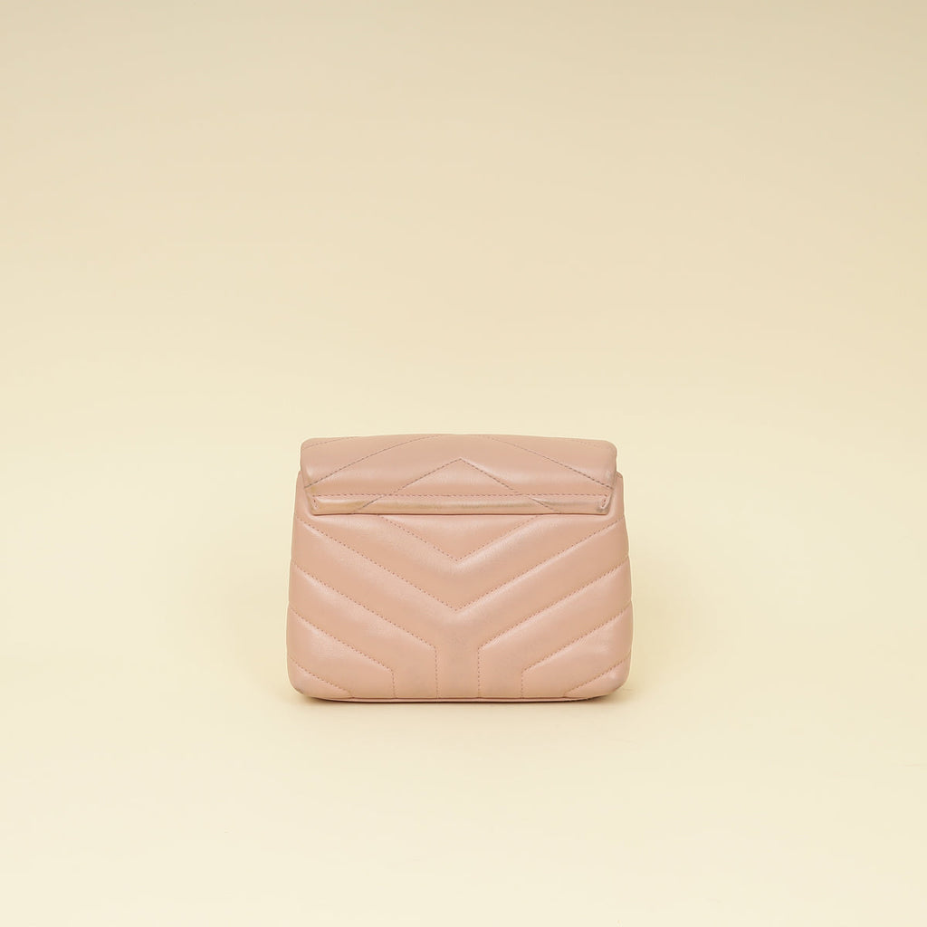 YSL Pale Pink LouLou Toy Shoulder Bag