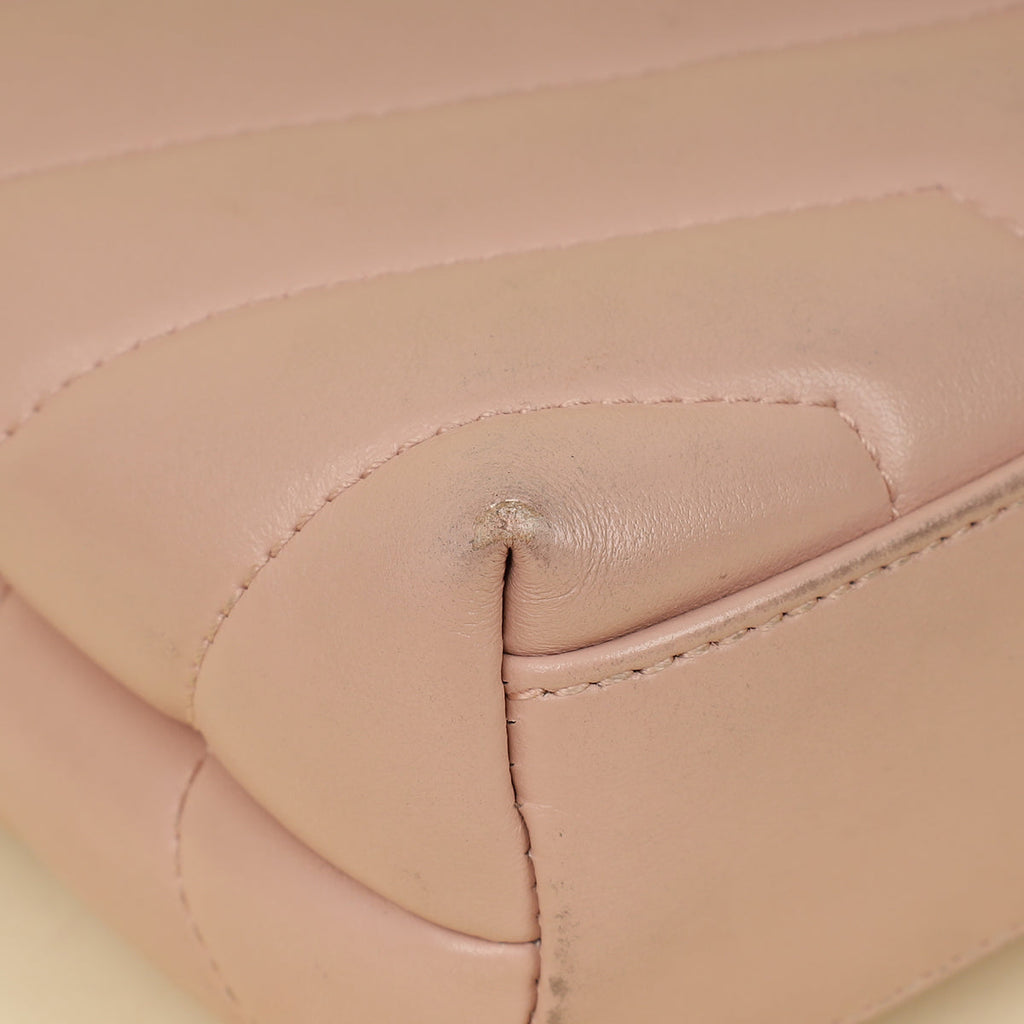 YSL Pale Pink LouLou Toy Shoulder Bag