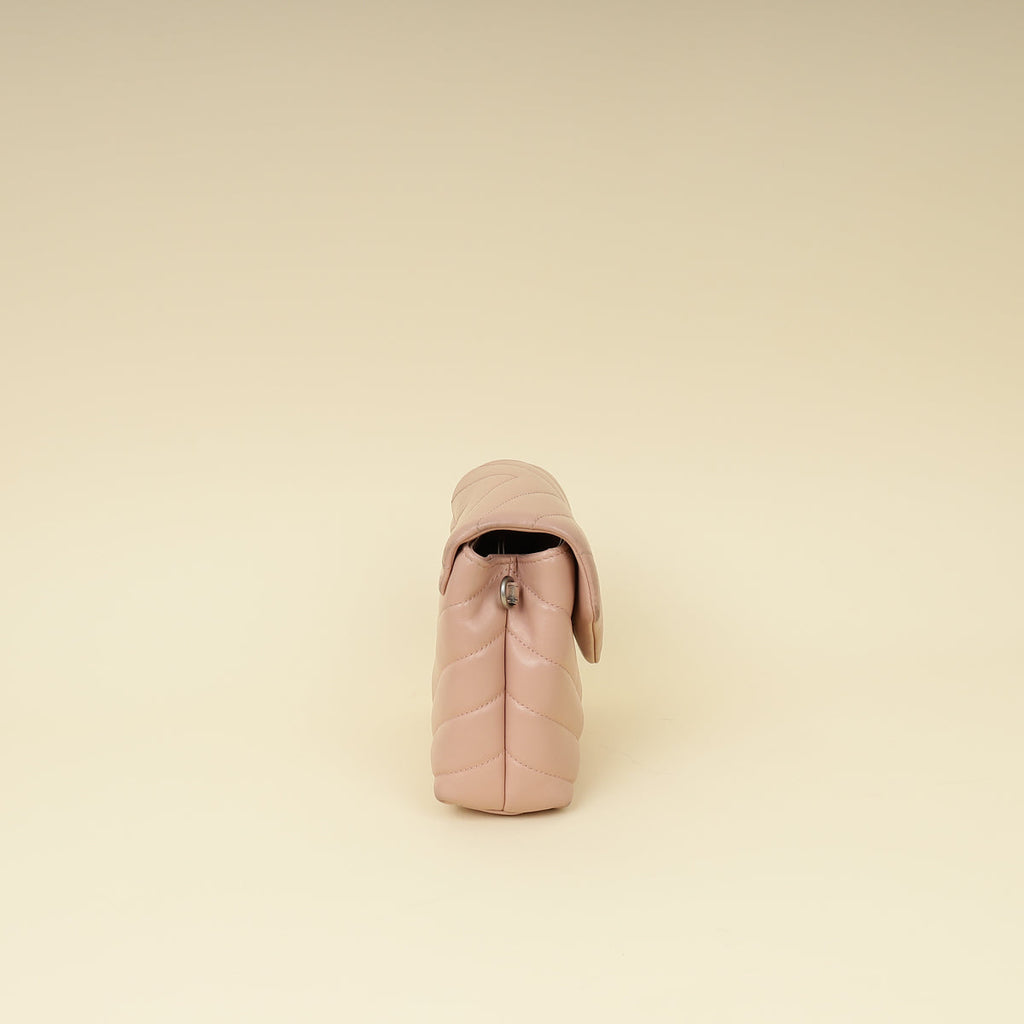 YSL Pale Pink LouLou Toy Shoulder Bag