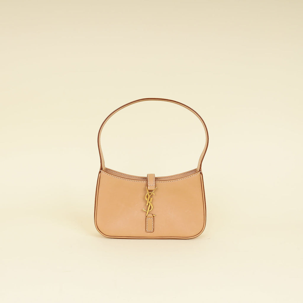 YSL Beige Le 5 À 7 Mini Hobo Bag