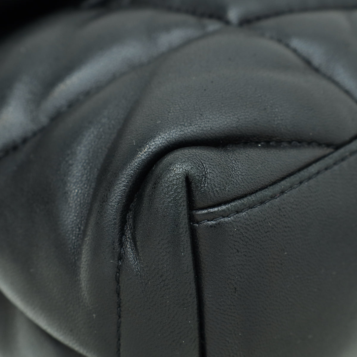YSL So Black Puffer Small Flap Shoulder Bag