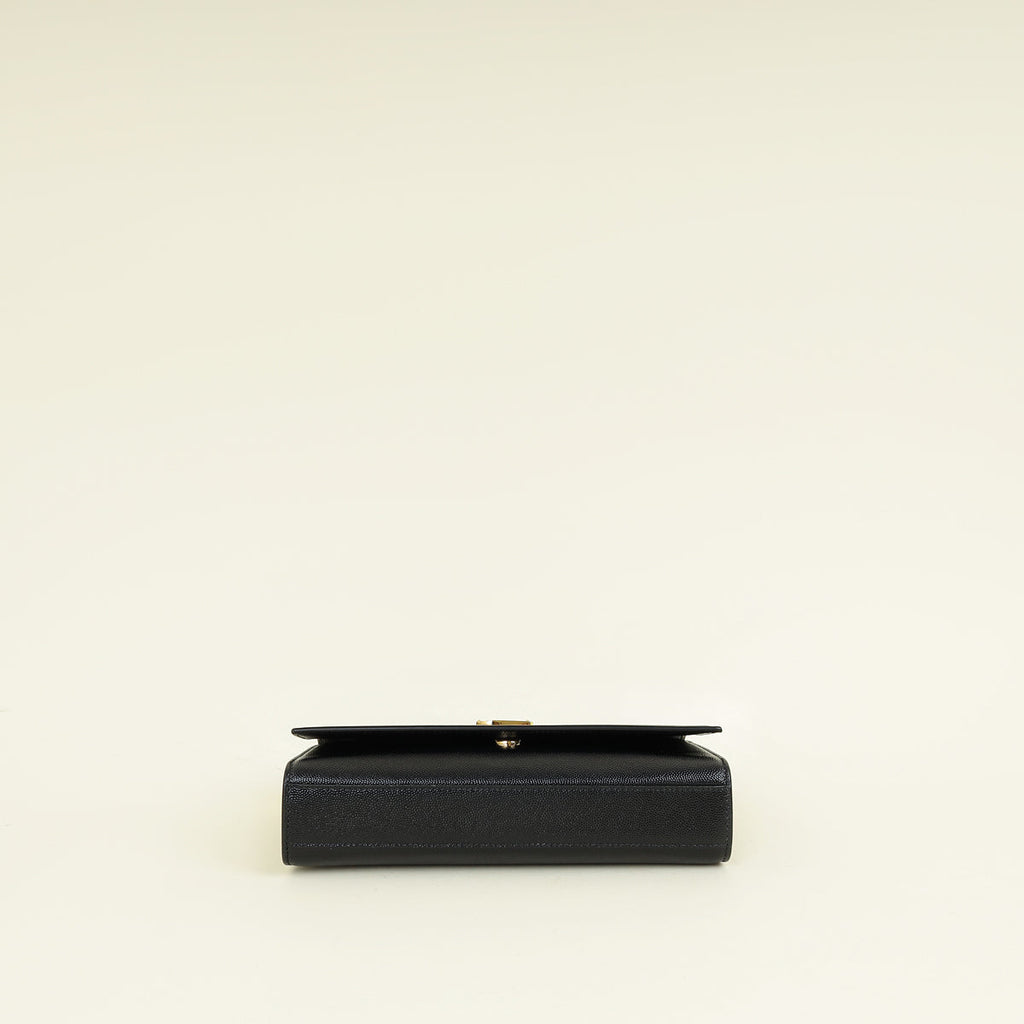 YSL Black Kate Tassel Medium Shoulder Bag