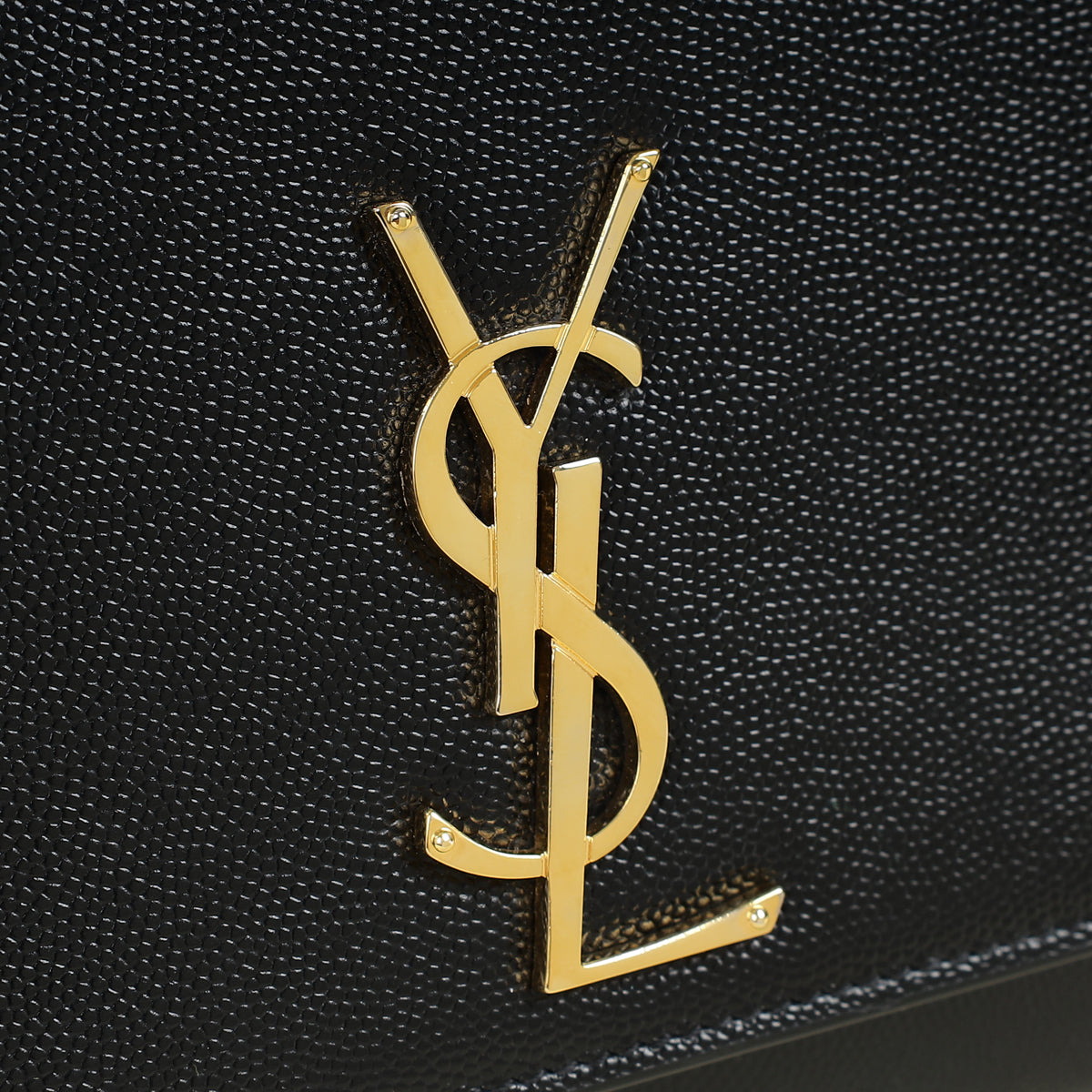 YSL Black Kate Tassel Medium Shoulder Bag
