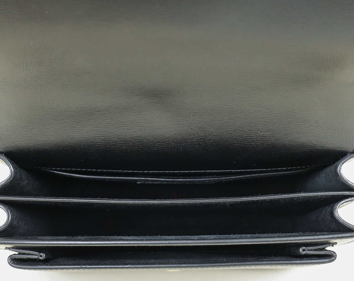 YSL Black Sunset Small Shoulder Bag