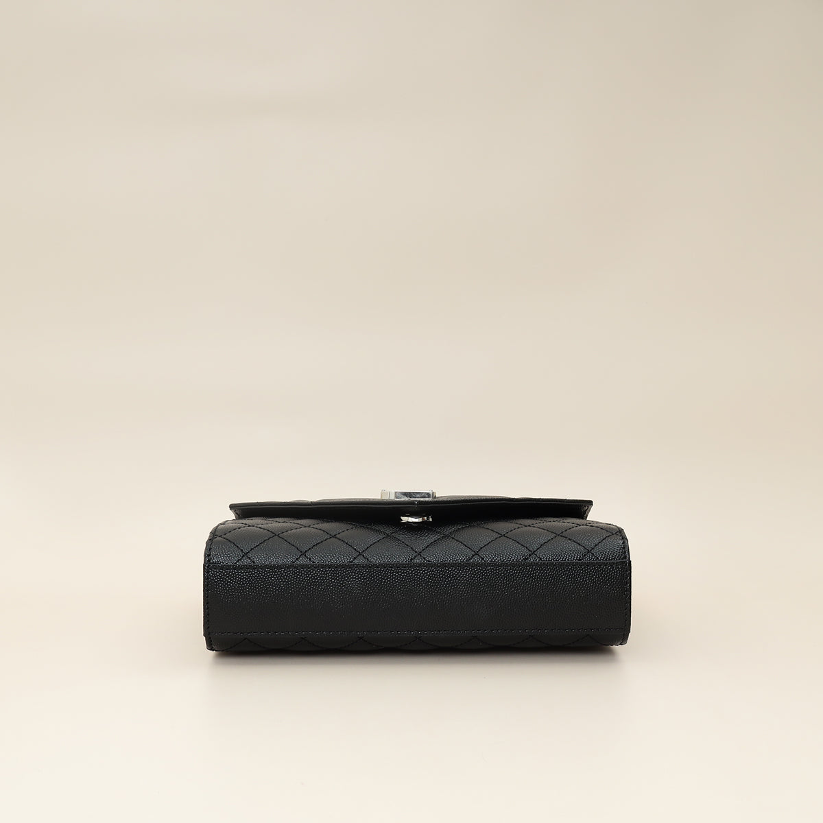 YSL Black Monogram Mix Quilted Small Chain Bag