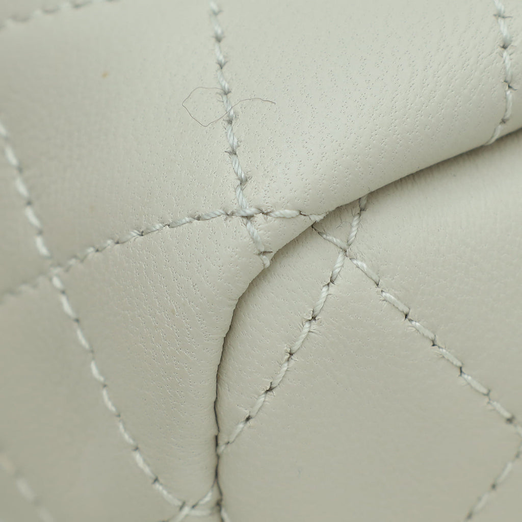 YSL Vintage White Mini Nolita Bag