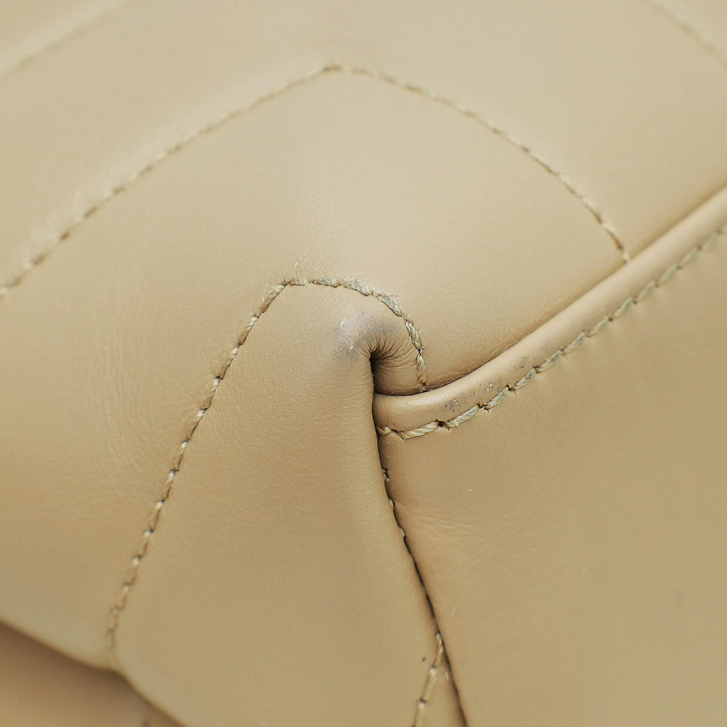 YSL Beige LouLou Flap Small Bag