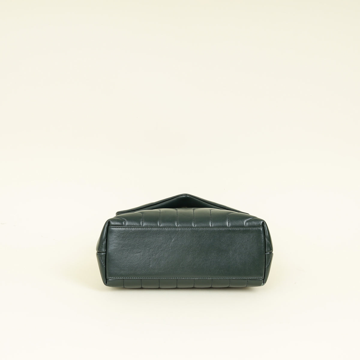 YSL Forest Green LouLou Small Shoulder Bag