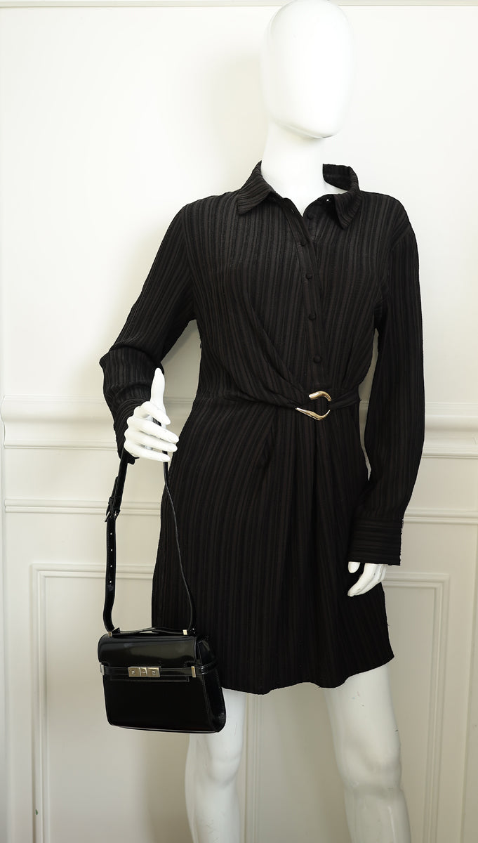 YSL Black Mini Manhattan Shoulder Bag