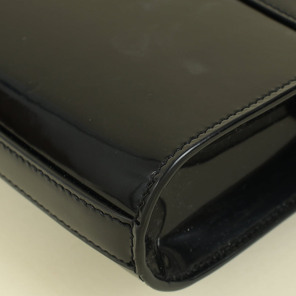YSL Black Mini Manhattan Shoulder Bag
