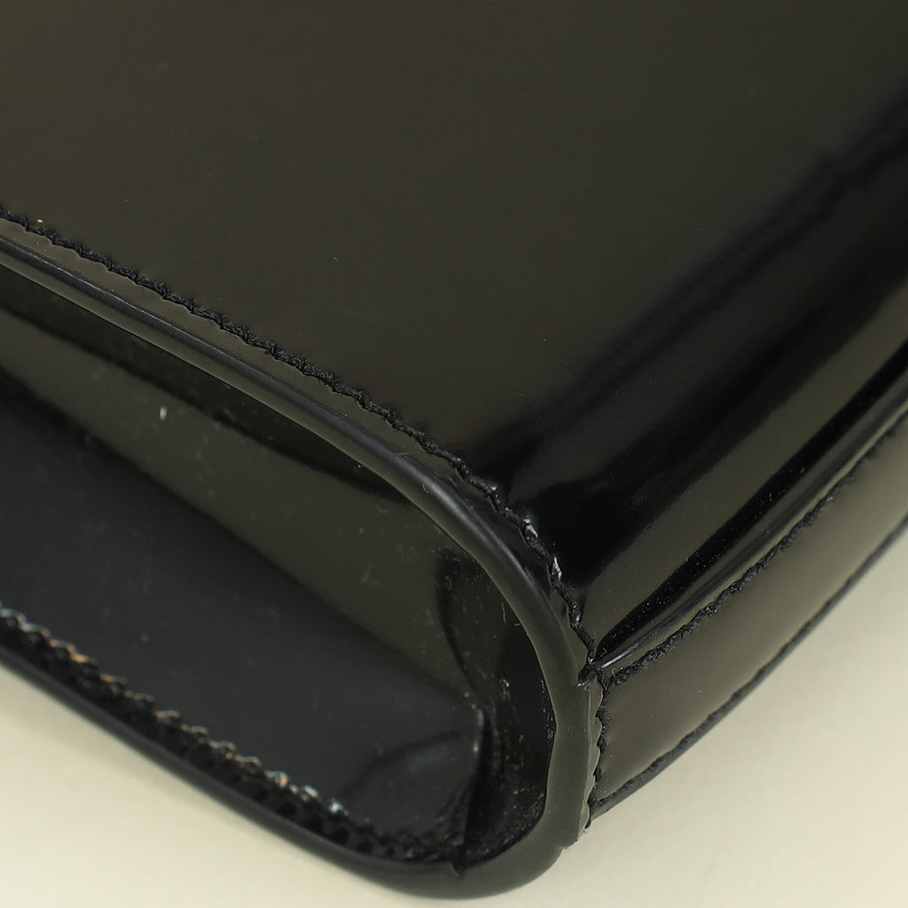 YSL Black Mini Manhattan Shoulder Bag