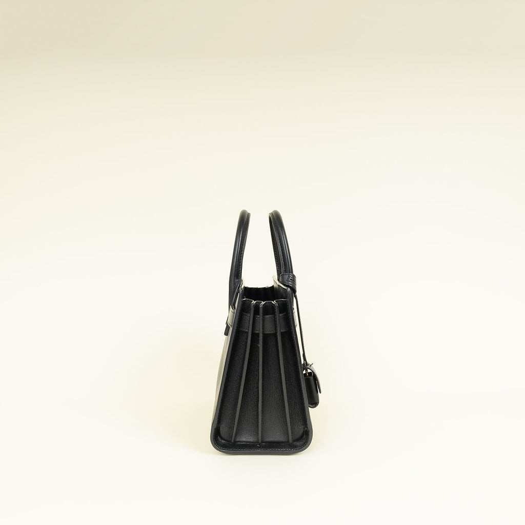 YSL Black Sac De Jour Nano Bag