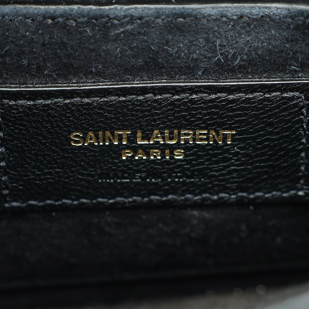 YSL Black Sunset Small Shoulder Bag