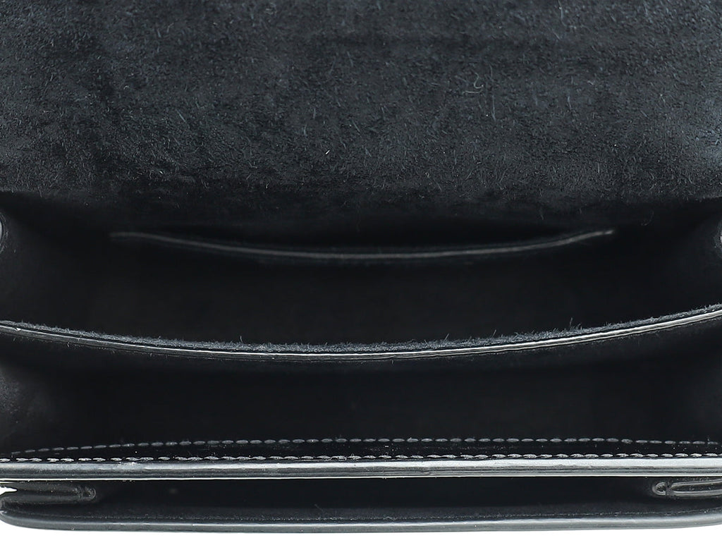 YSL Black Sunset Small Shoulder Bag