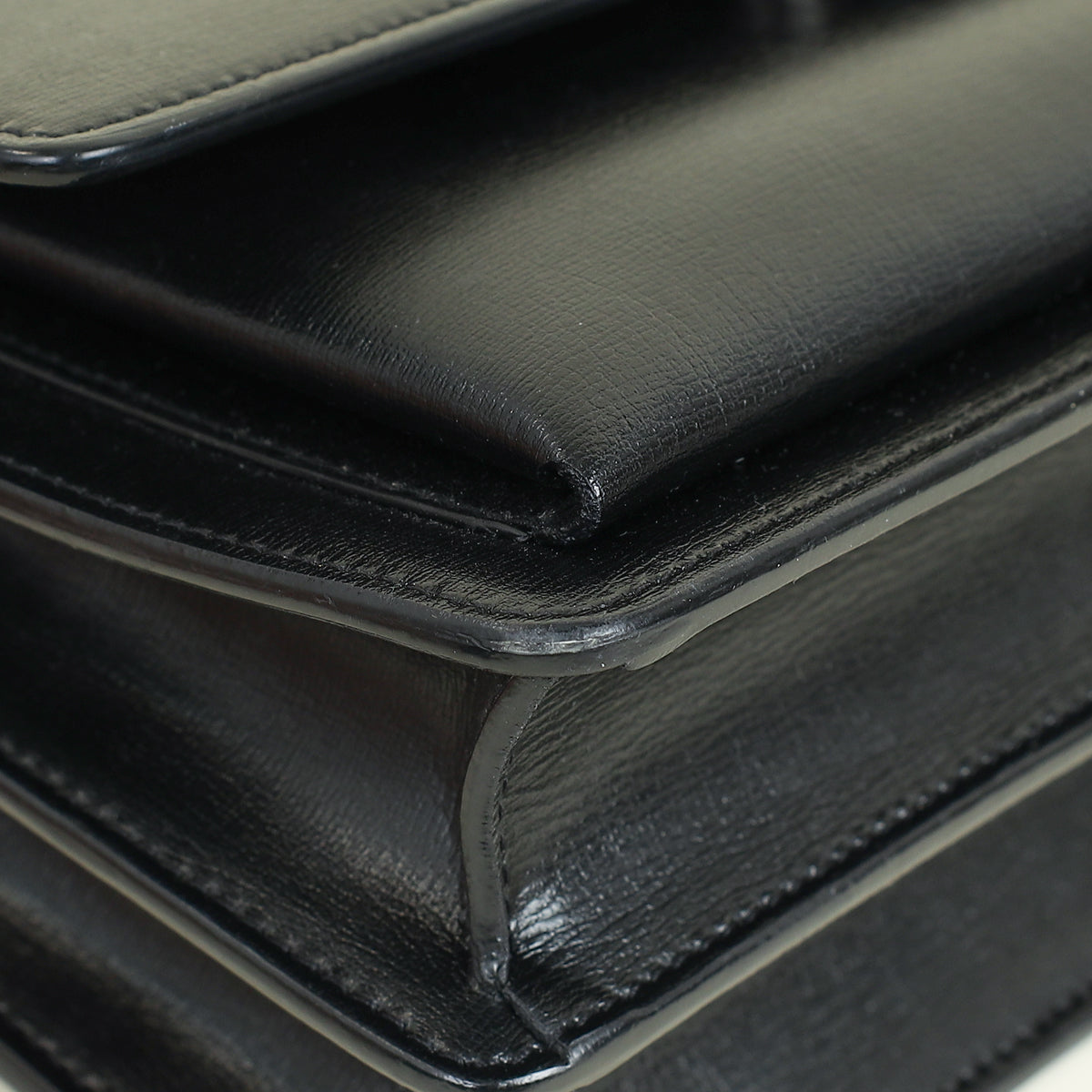 YSL Black Sunset Medium Bag