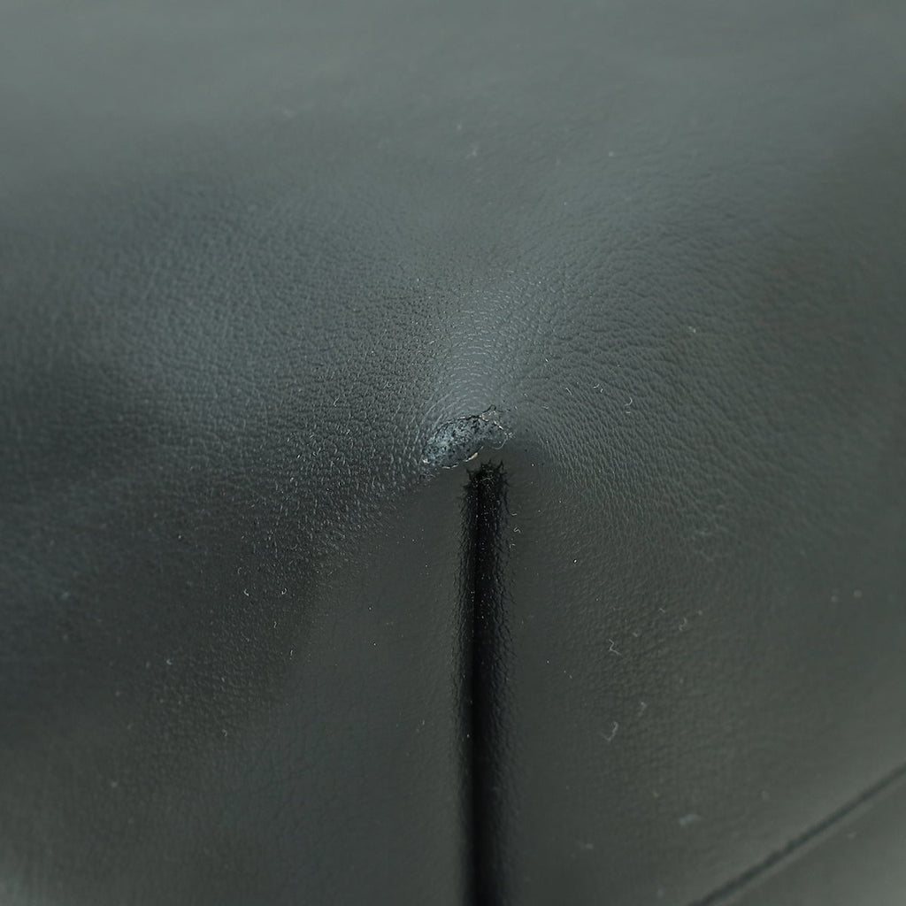 YSL Black Shopping Tote Bag