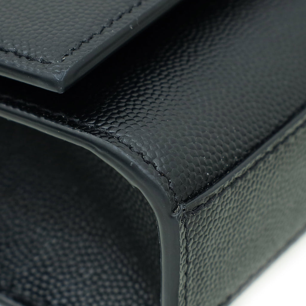 YSL Black Monogram Kate Small Shoulder Bag