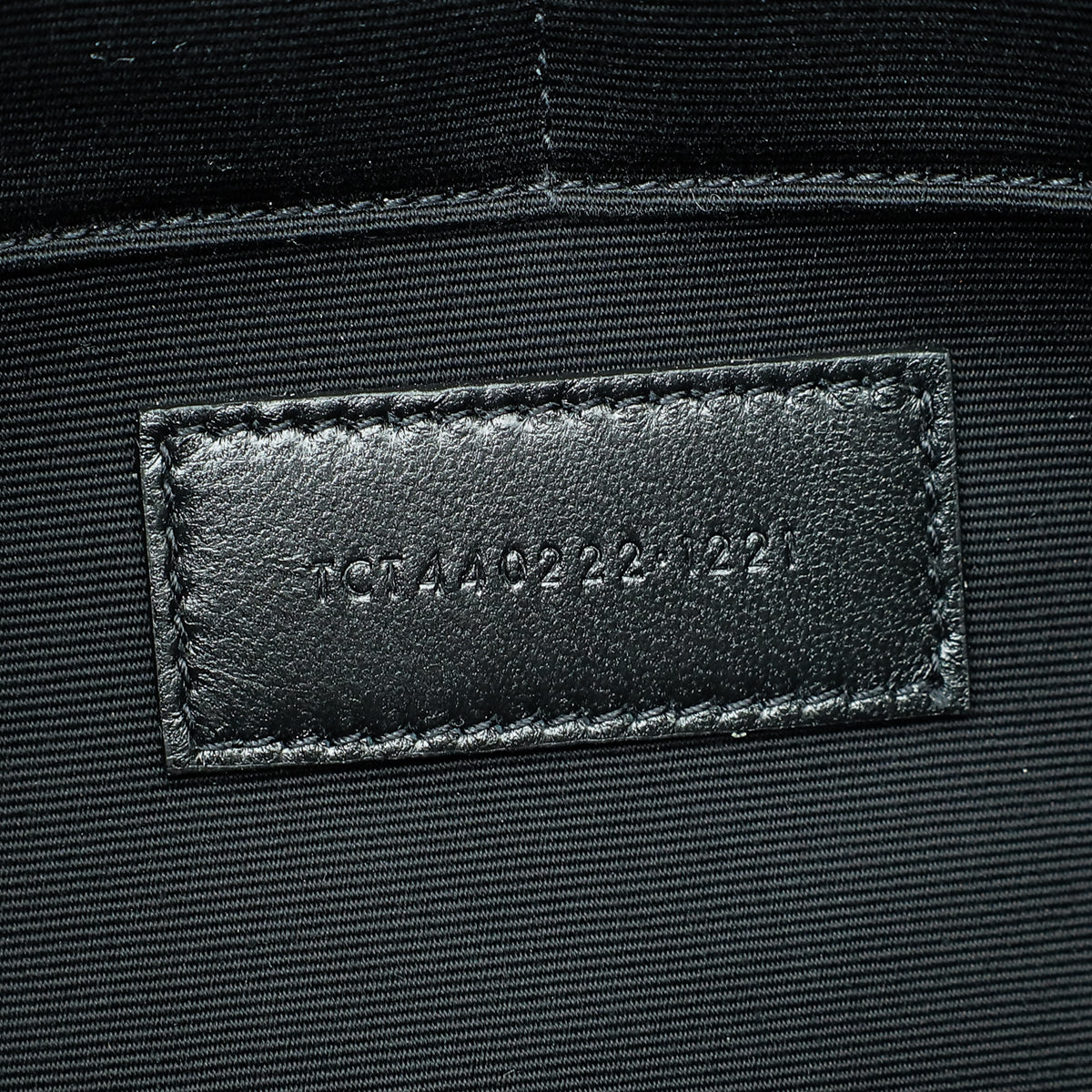 YSL Black Monogram Large Document Holder